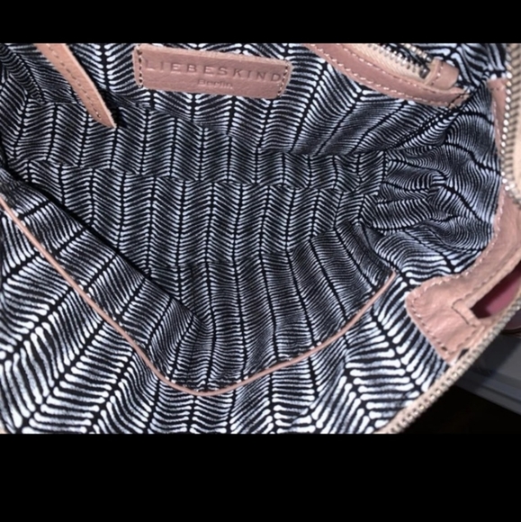 LIEBESKIND BEIGE GENUINE LEATHER SATCHEL - Picture 6 of 6